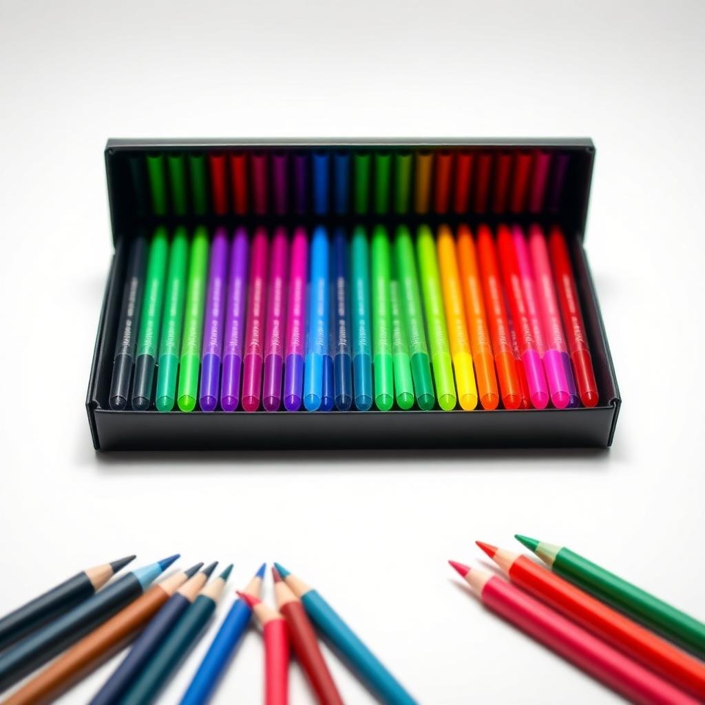 White Elephant gift idea - 30‑Color Gel Pen Set for Doodling