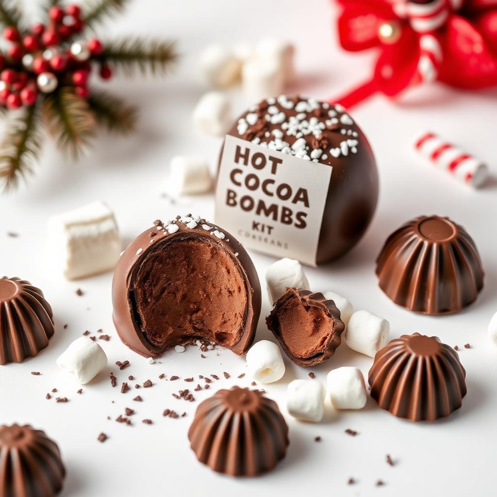 White Elephant gift idea - Hot Cocoa Bomb Kit (DIY)