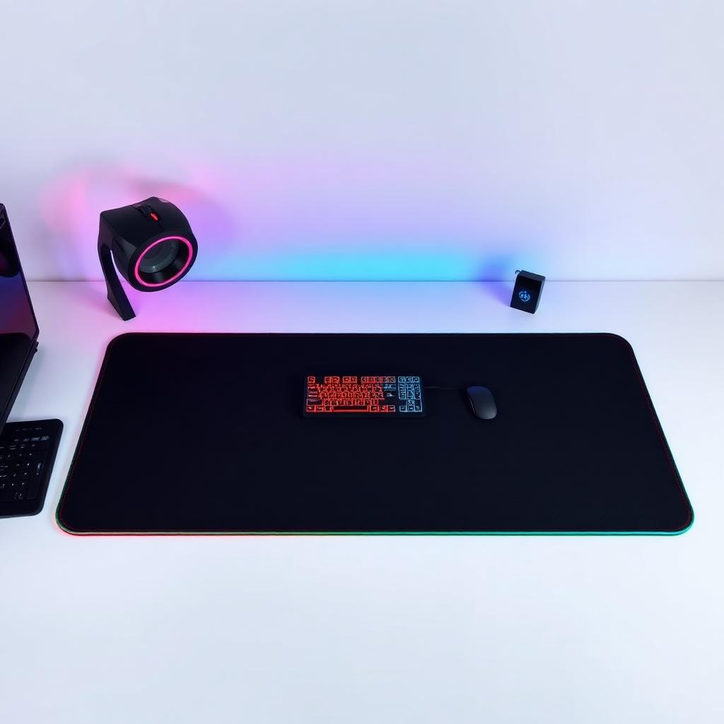 White Elephant gift idea - Oversized Gaming Mouse Pad (RGB)