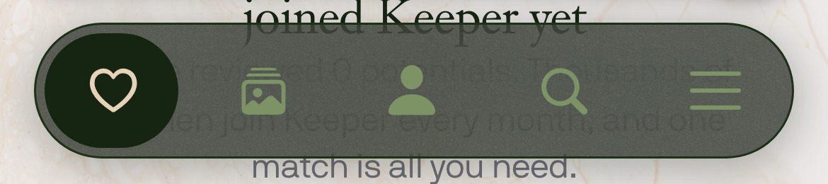 Demonstration of new mobile navigation bar