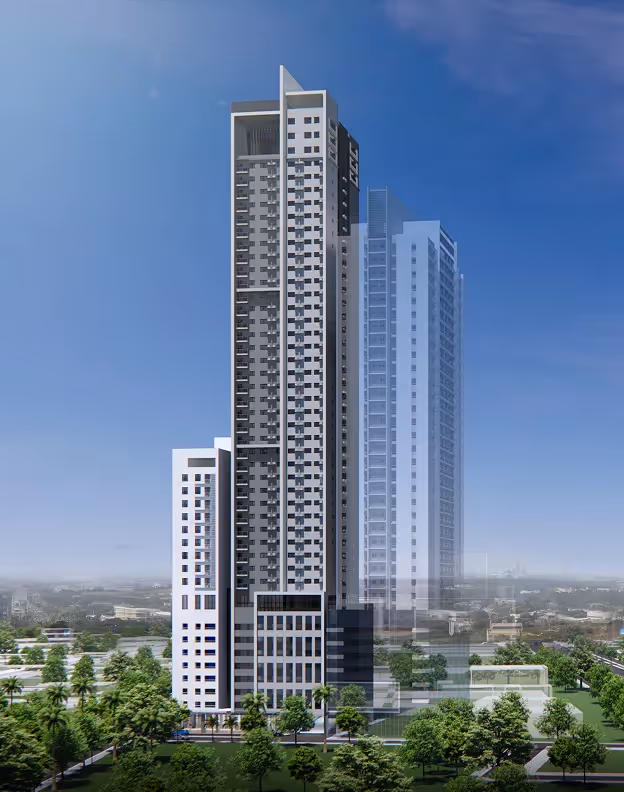 Torre Lorenzo Loyola West Tower, modern high-rise building.