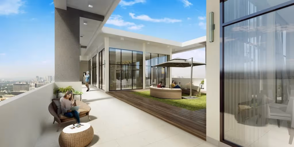 Artist’s perspective of 3Torre Lorenzo’s Sky Deck