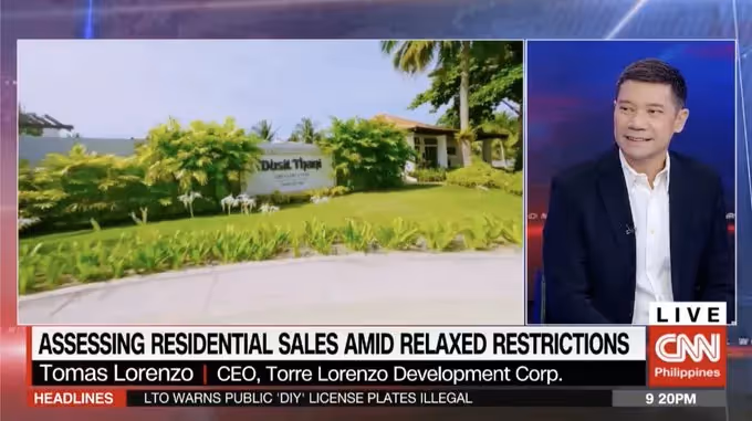 CNN Philippines Interview with Mr. Tomas P. Lorenzo