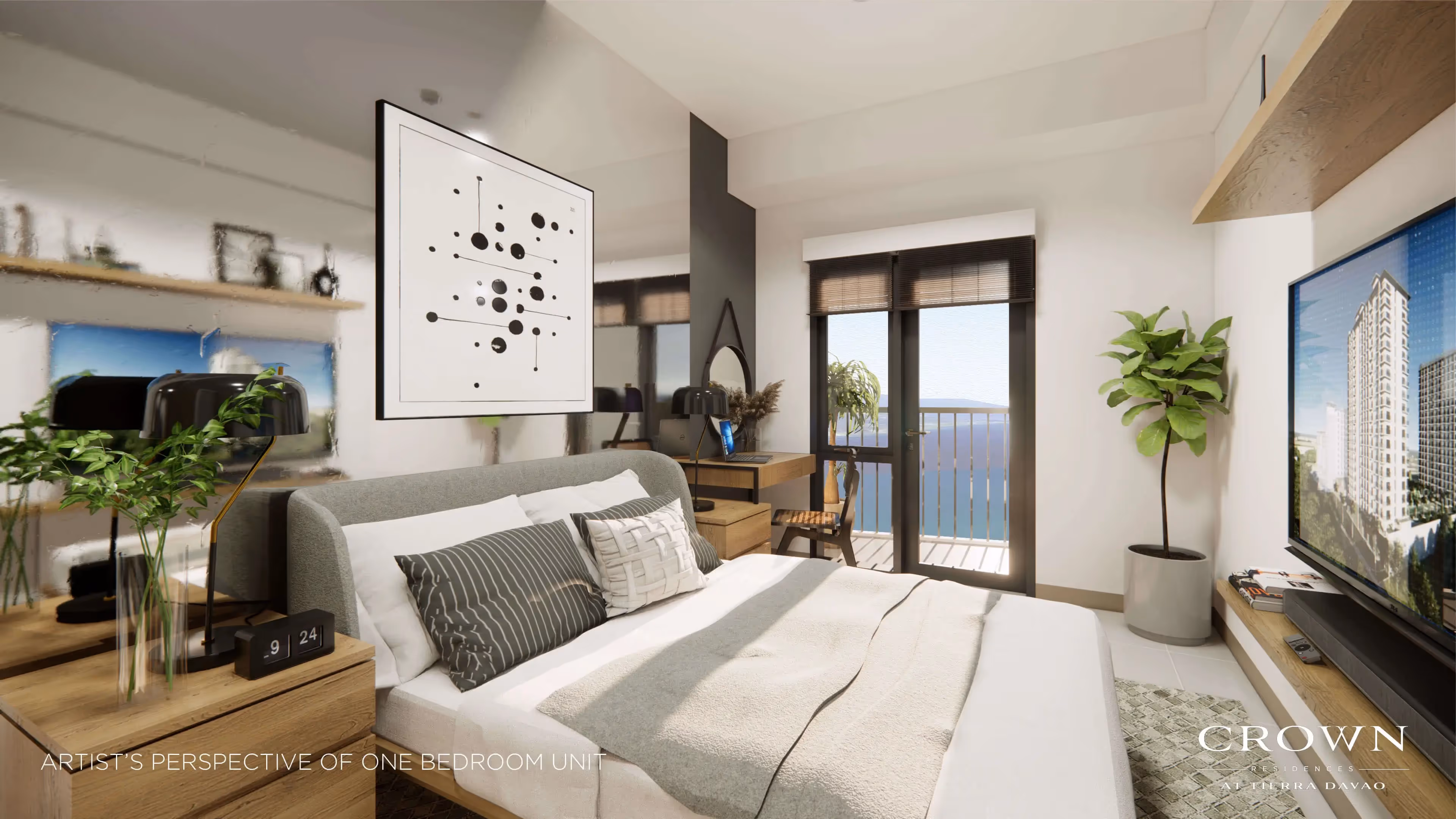 Crown Residences Artist's perspective of 1 BR unit