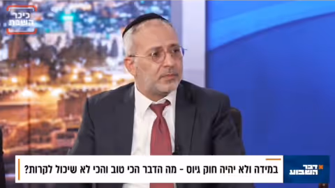 אלי מאירי מתארח ב"דבר השבוע