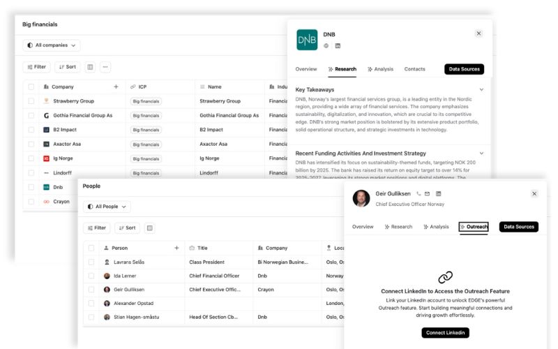 AI-powered investor prospecting tool