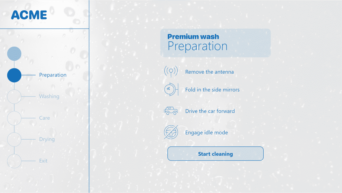 Worker preparing equipment parts on a bench, arranging components and tools
