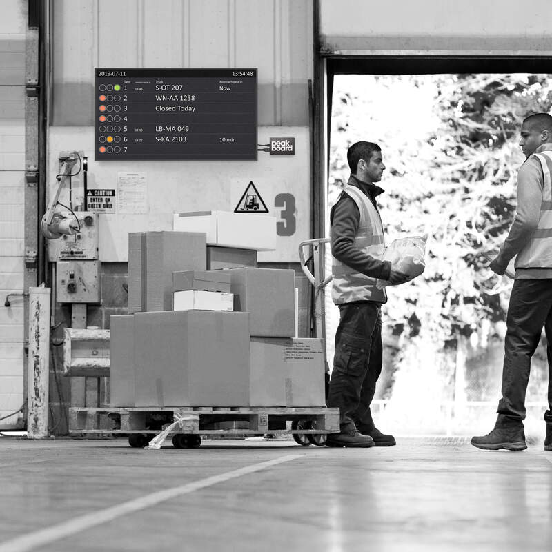 Logistics route planning dashboard