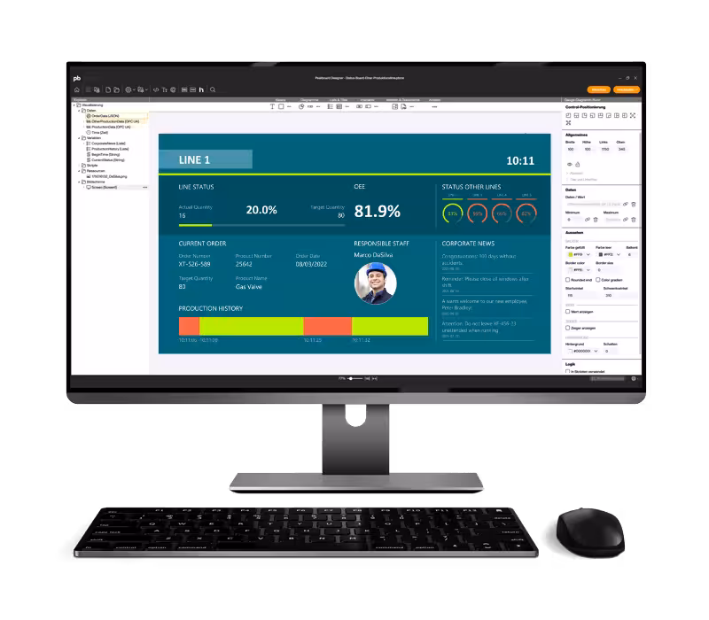 Lean management board with columns and coloured sticky notes for workflow tracking
Downloadable lean management board template featuring columns and coloured sticky notes