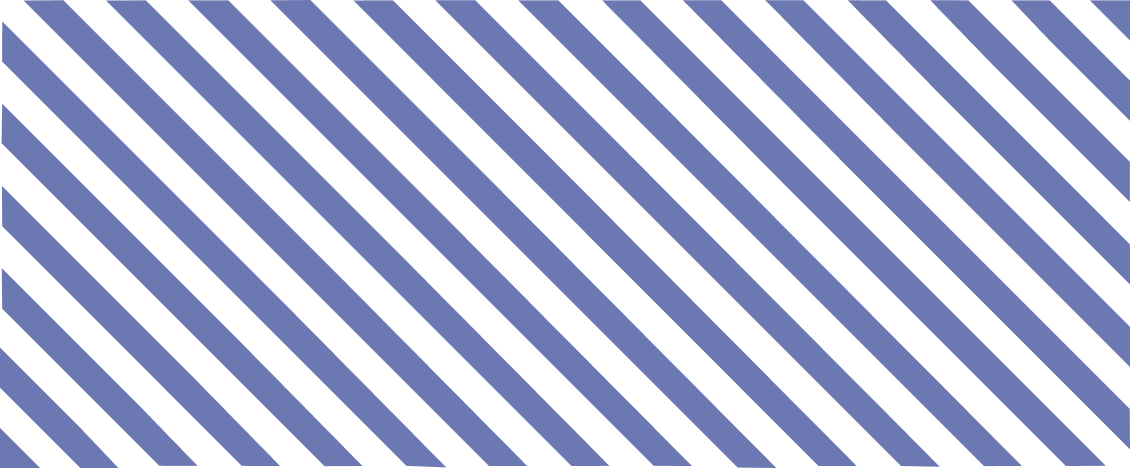 Un rectangle composé de diagonales en bleu clair