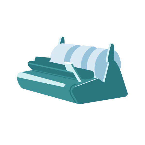 A vintage rotary phone sits in a cradle, showcasing its circular dial and handset.