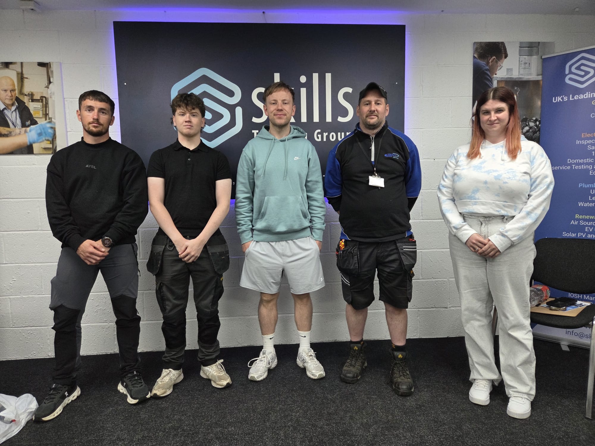 A first aid course group at our Leeds training centre