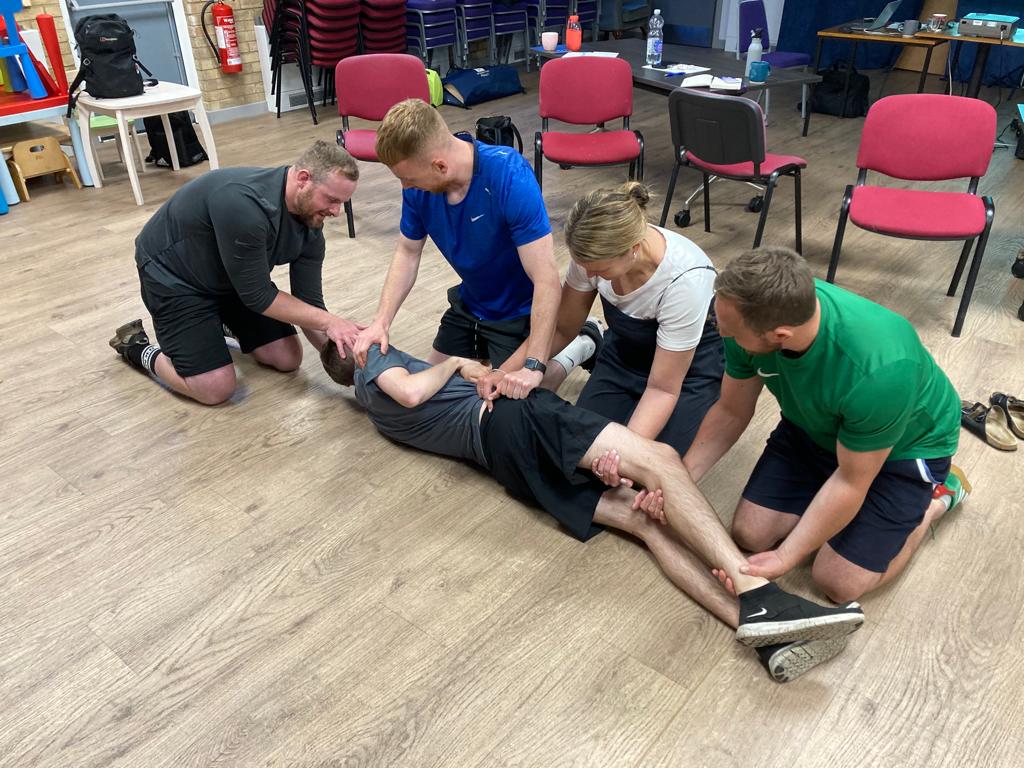 First aid at work refresher training session in Leeds