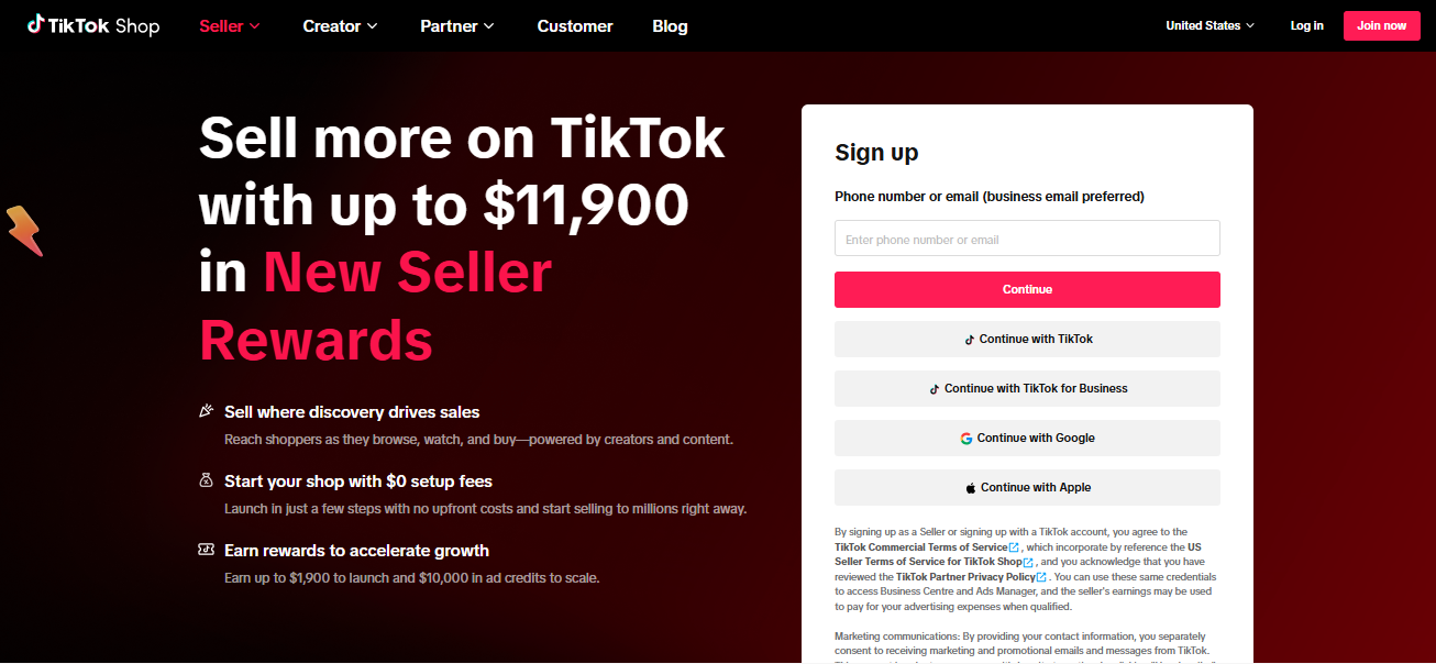 TikTok Seller Central