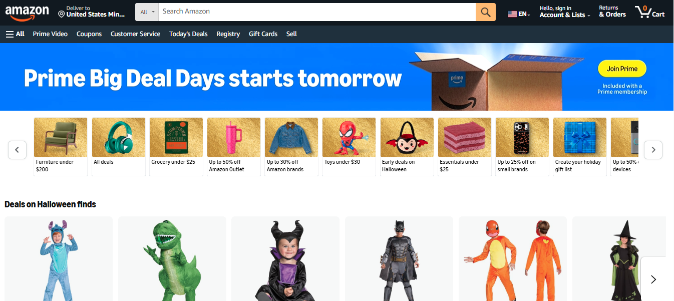 Prime Big Deal Days