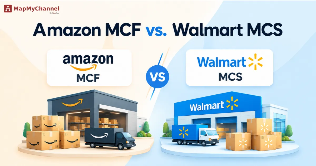 Amazon MCF vs. Walmart MCS: The Ultimate Multichannel Fulfillment Comparison