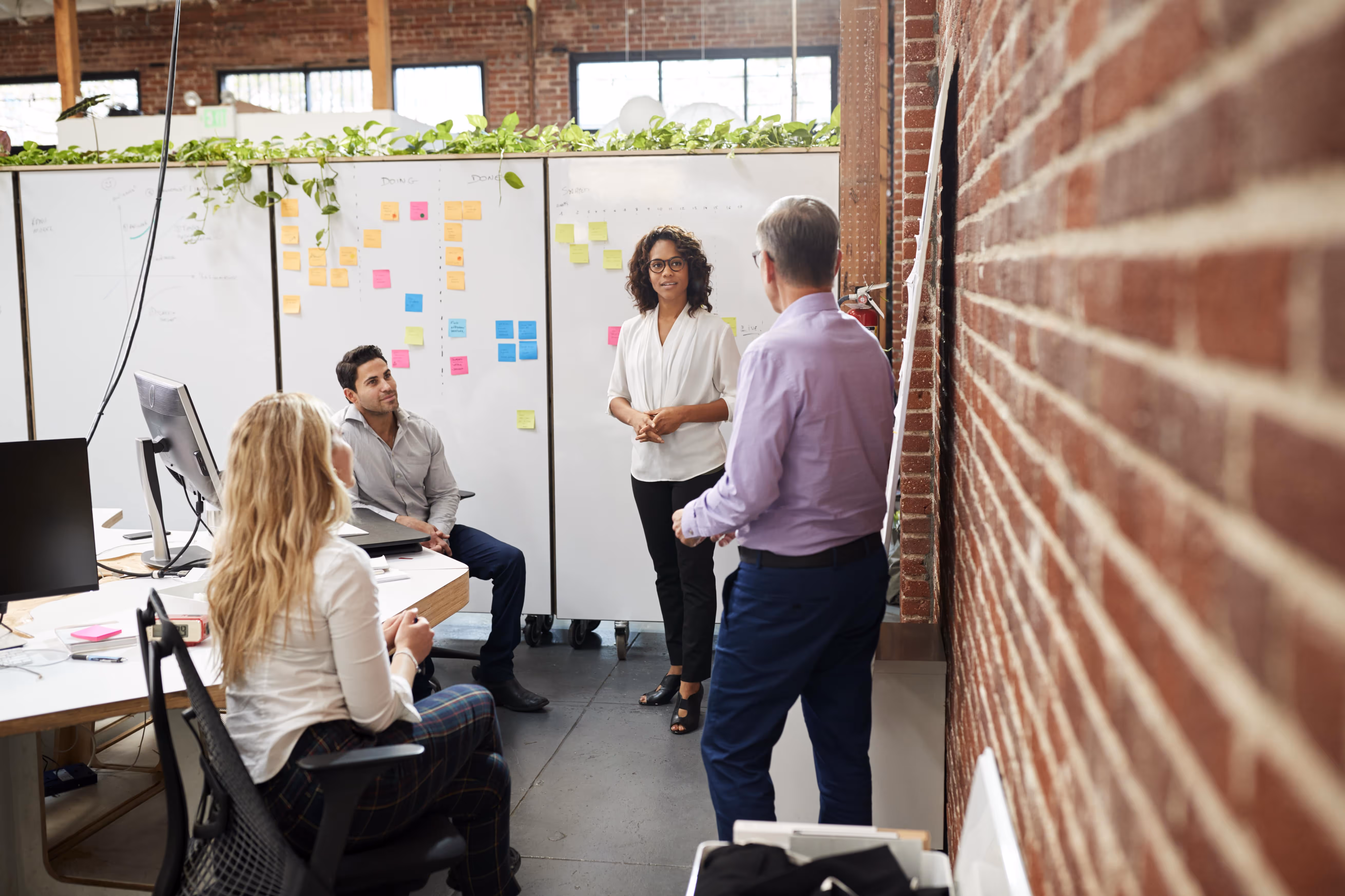 Produktives Stand-up Meeting im agilen Umfeld bei Lean Sherpas
