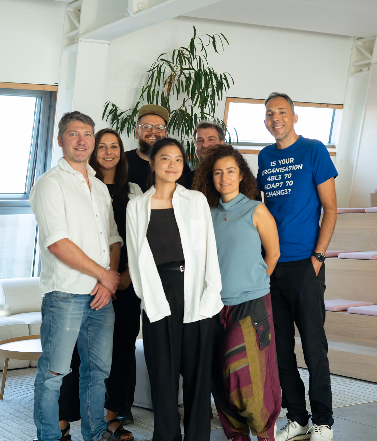 Lean Sherpas Mentoring Programm Teilnehmer Foto zusammen mit Robert Briese