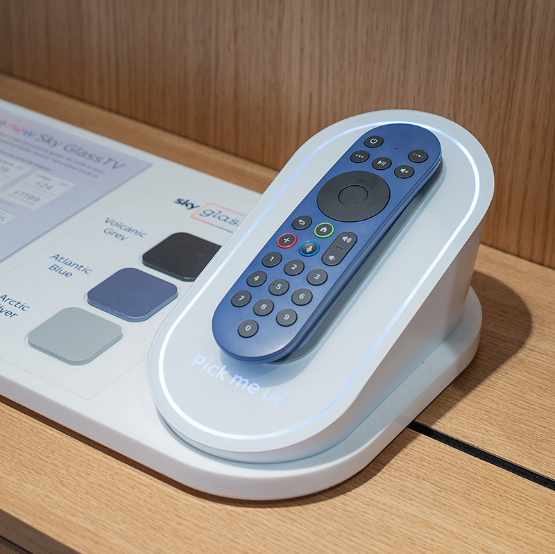 Sky - Lift And Learn Promotional POS