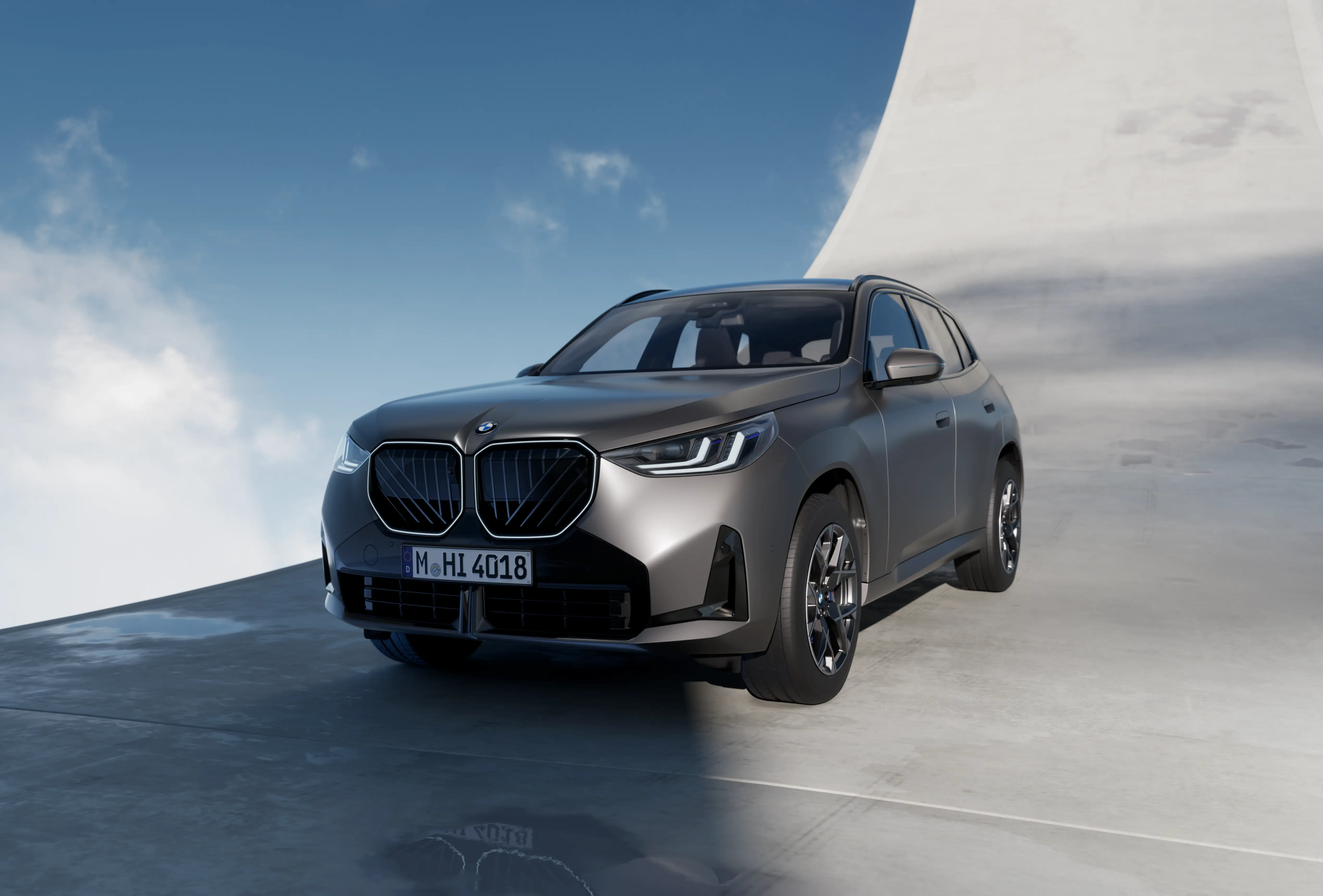 BMW X3 auf einer Straße und Hintergrund blauer Himmel– MOTORHEIMAT Wagner-Schwarz in Kirchseeon, Traunstein, Altenmarkt, Wasserburg und Oberhaching