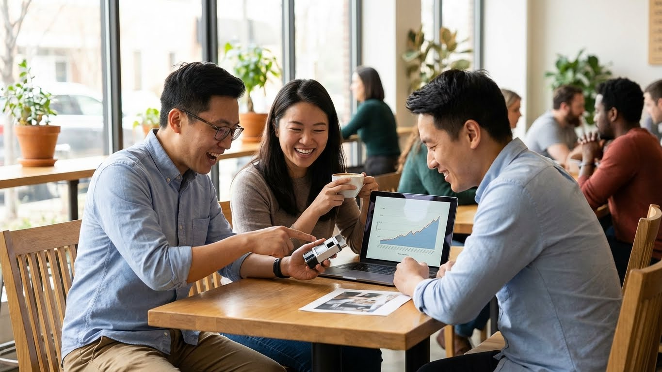 ภาพประกอบแสดงทีมงานทำงานร่วมกันเพื่อพัฒนาเว็บไซต์ที่โหลดเร็วและประสบความสำเร็จ