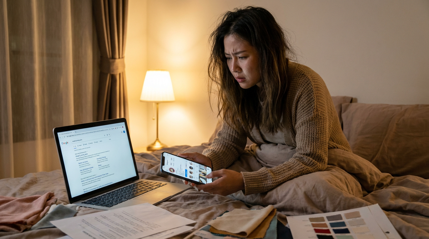 เจ้าของแบรนด์เล็กเปิดหา shopify ราคา ตอนกลางคืน scene ความกังวลของ SME ไทย