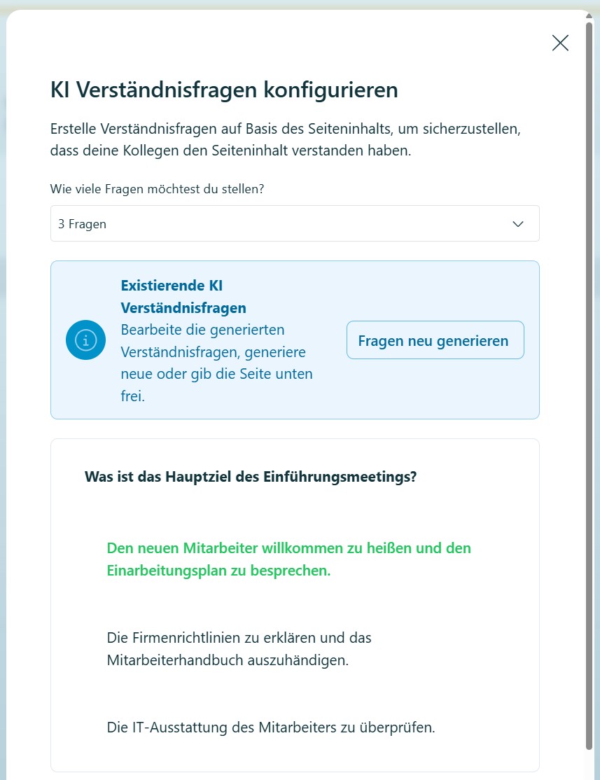 Lesebestätigung neu gedacht: KI-gestütztem Quiz