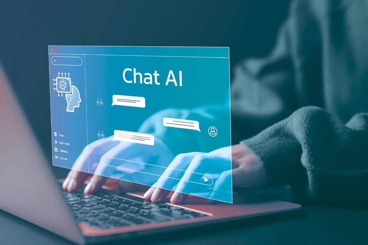 Mensch such in Chat-bot AI