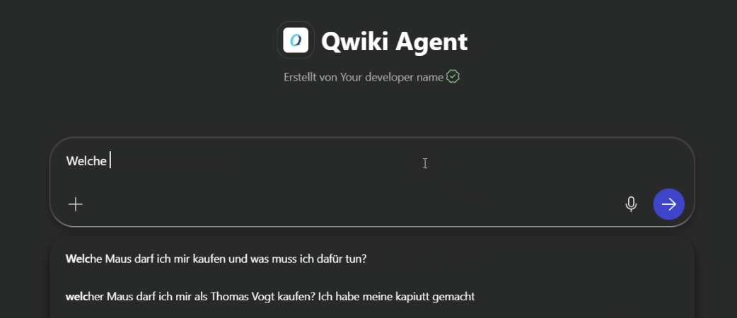 Q.wiki Agent KI, MCP