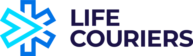 Logo: LIFE COURIERS Radiopharma GmbH