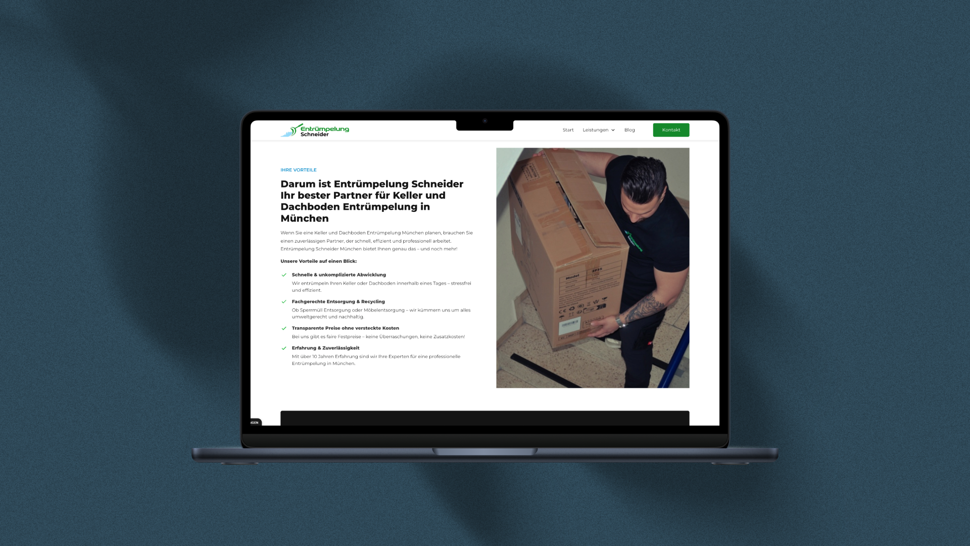 Screenshot einer mobilen App-Anwendung
