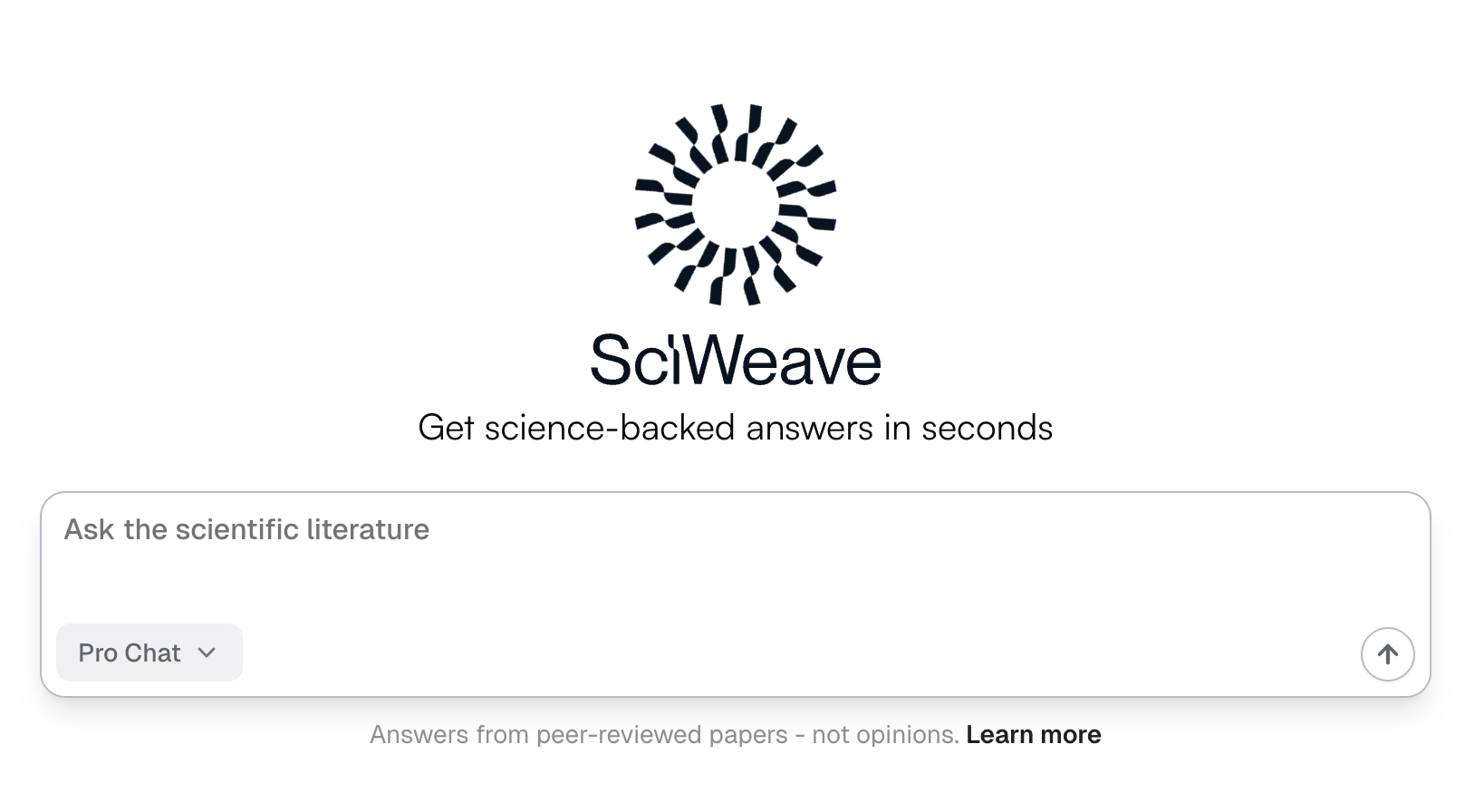 sciweave home page