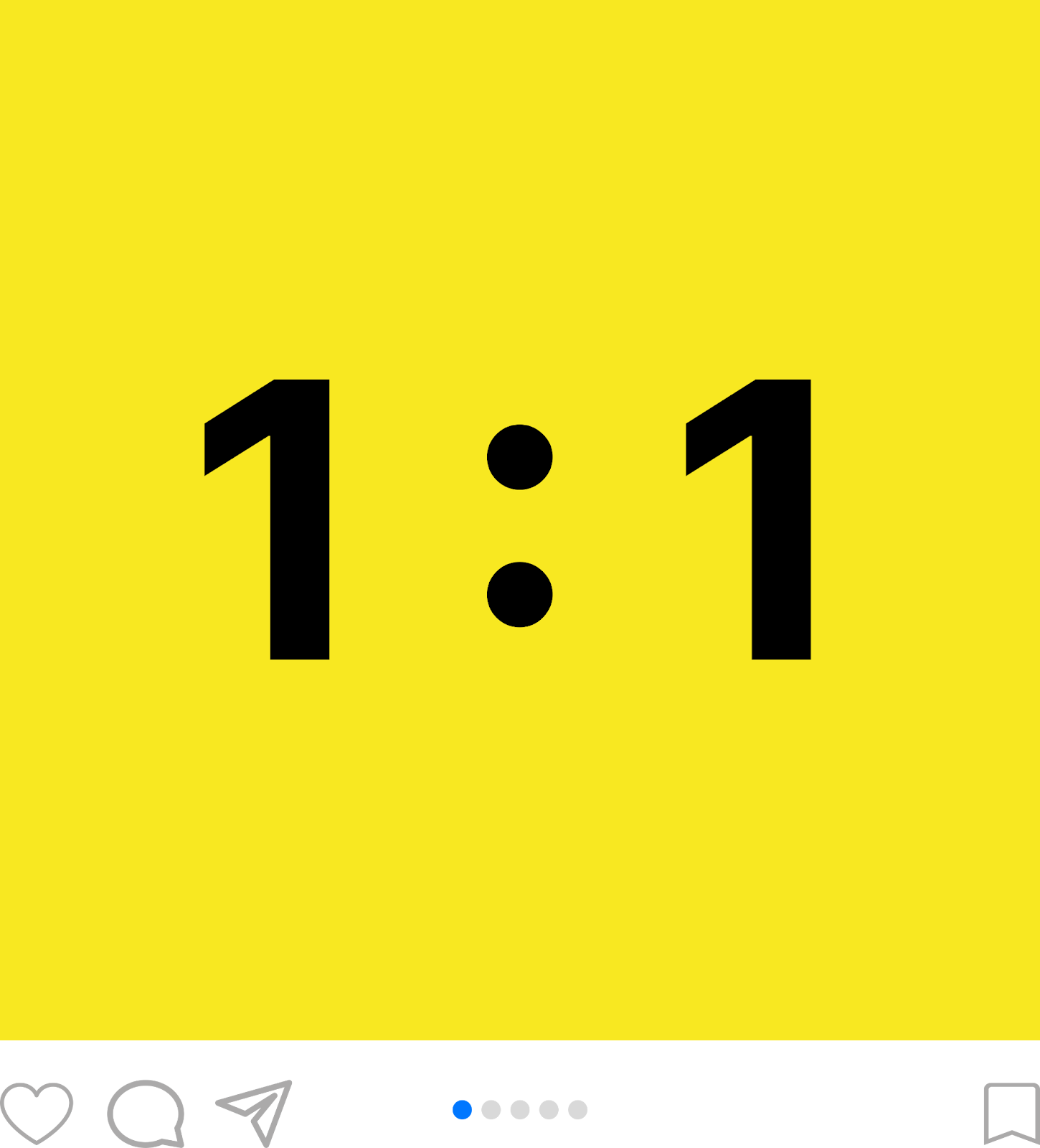 Carousel Posts Size Image 1:1