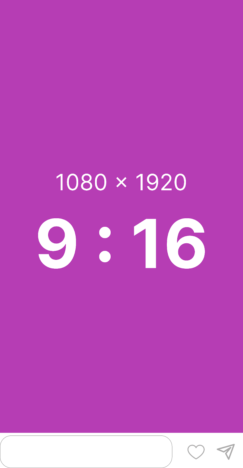 Instagram Stories Size Image 1080x1920px