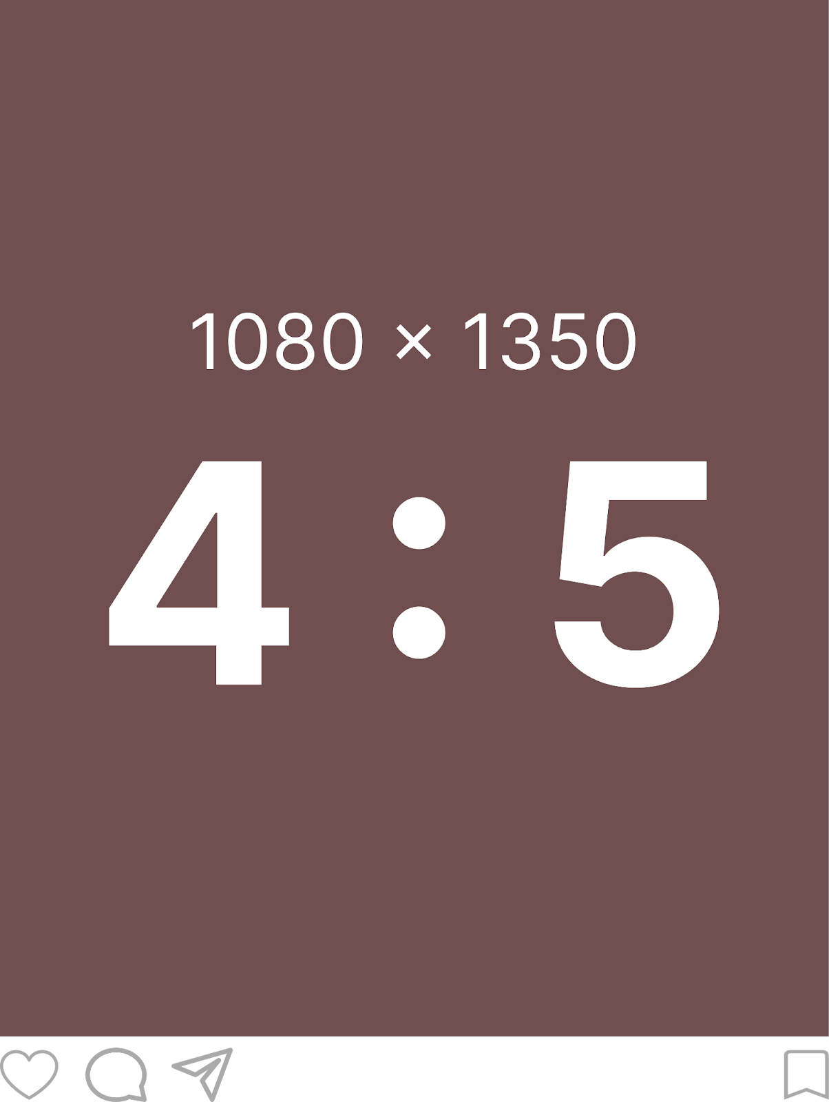 Portrait Photo Size Image 1080x1350px