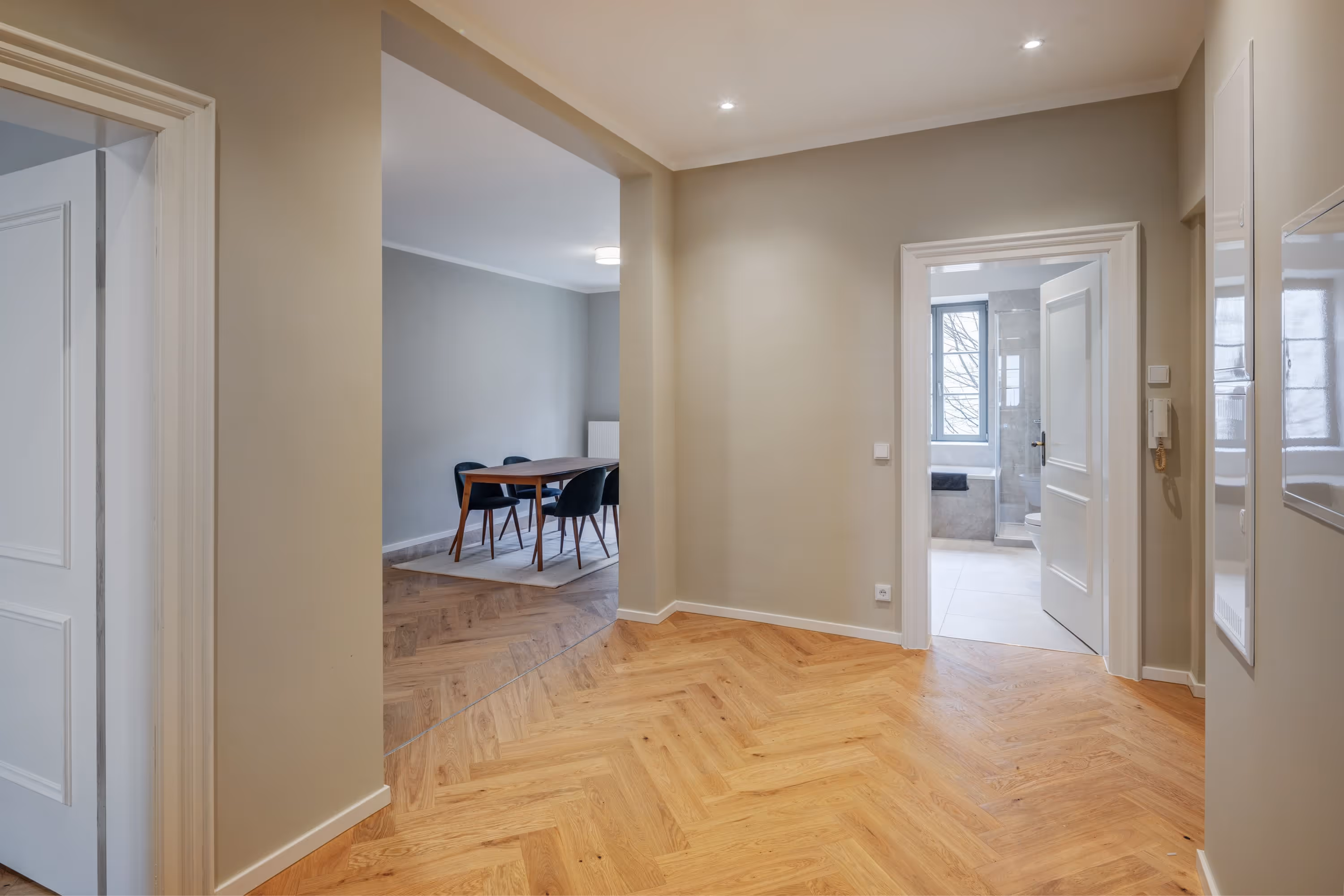 photo of a living flat located in the barerstraße in munich