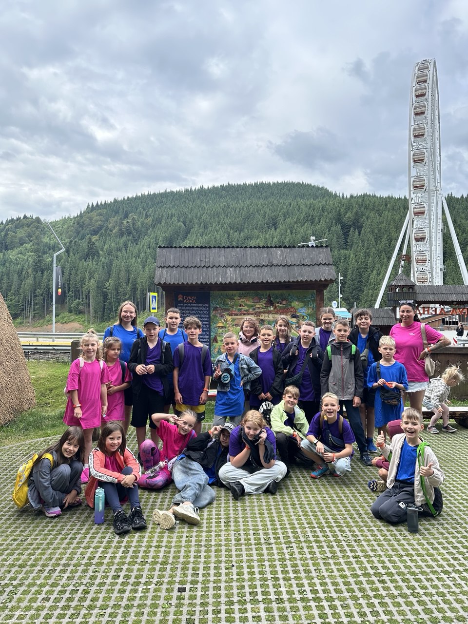 Командні змагання у спортивному таборі