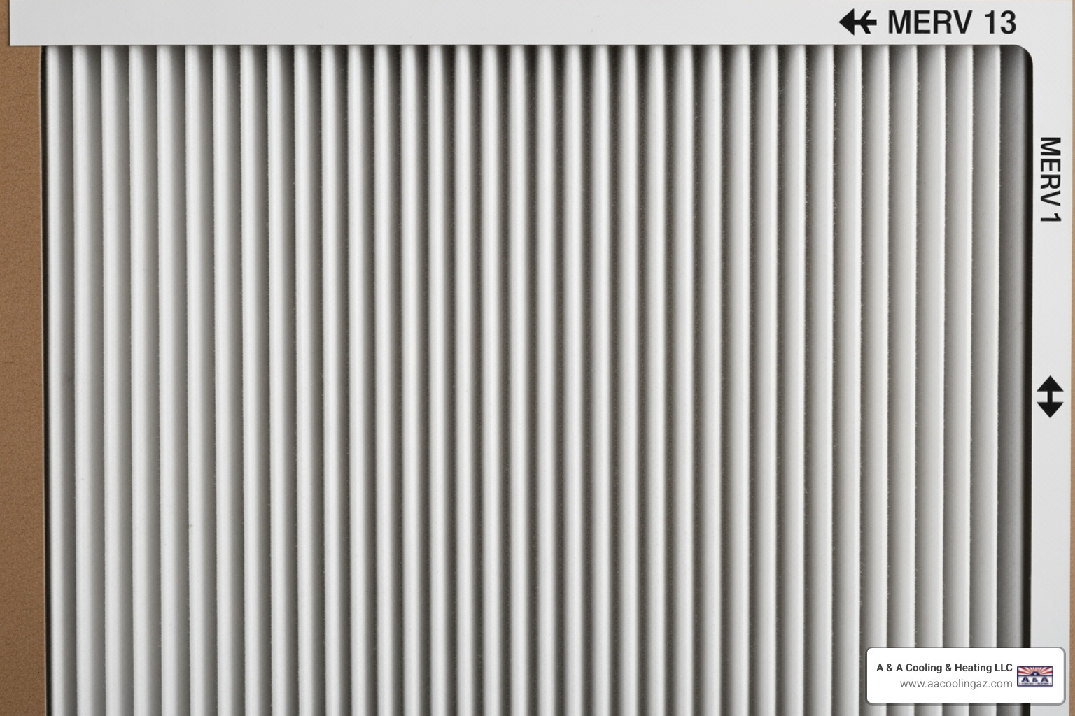 High-quality HVAC air filter - Air quality Mesa AZ