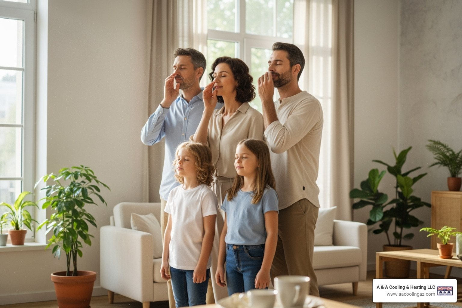 family breathing easily - air duct sanitization scottsdale family breathing easily - air duct sanitization scottsdale