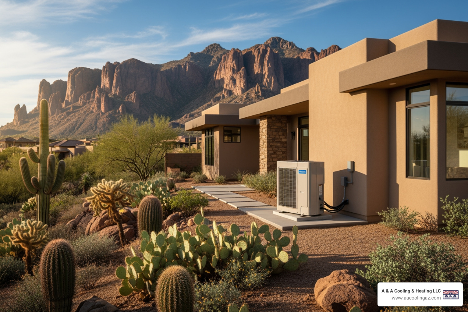 I need to find a company for heat pump installation in Apache Junction.