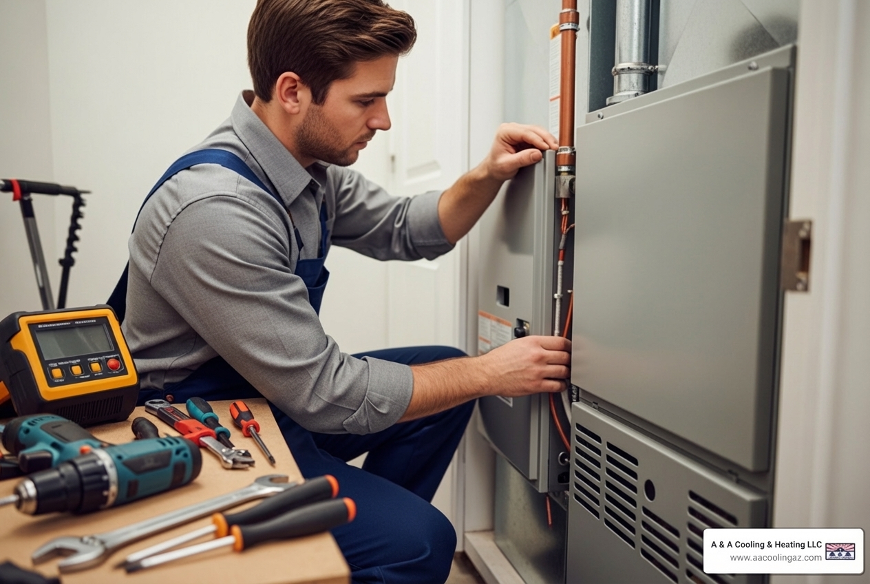 Gilbert's Lifeline: Rapid Furnace Replacement When You Need It Most