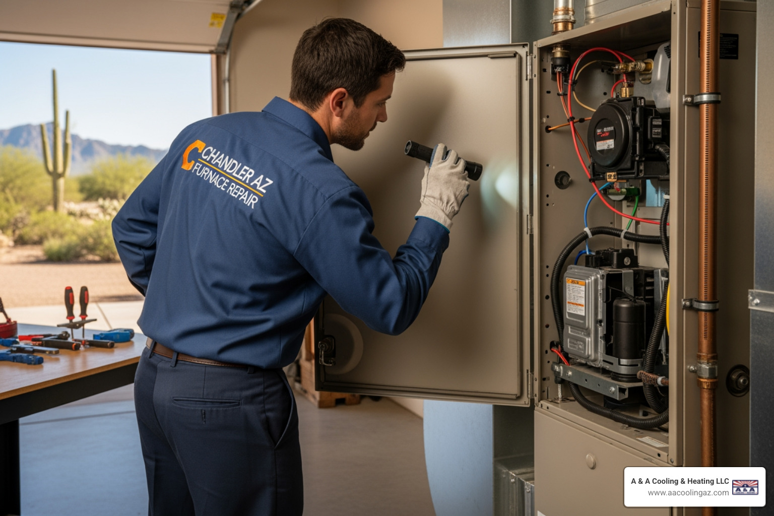 Furnace Maintenance in Chandler, AZ: Your Winter Warmth Checklist