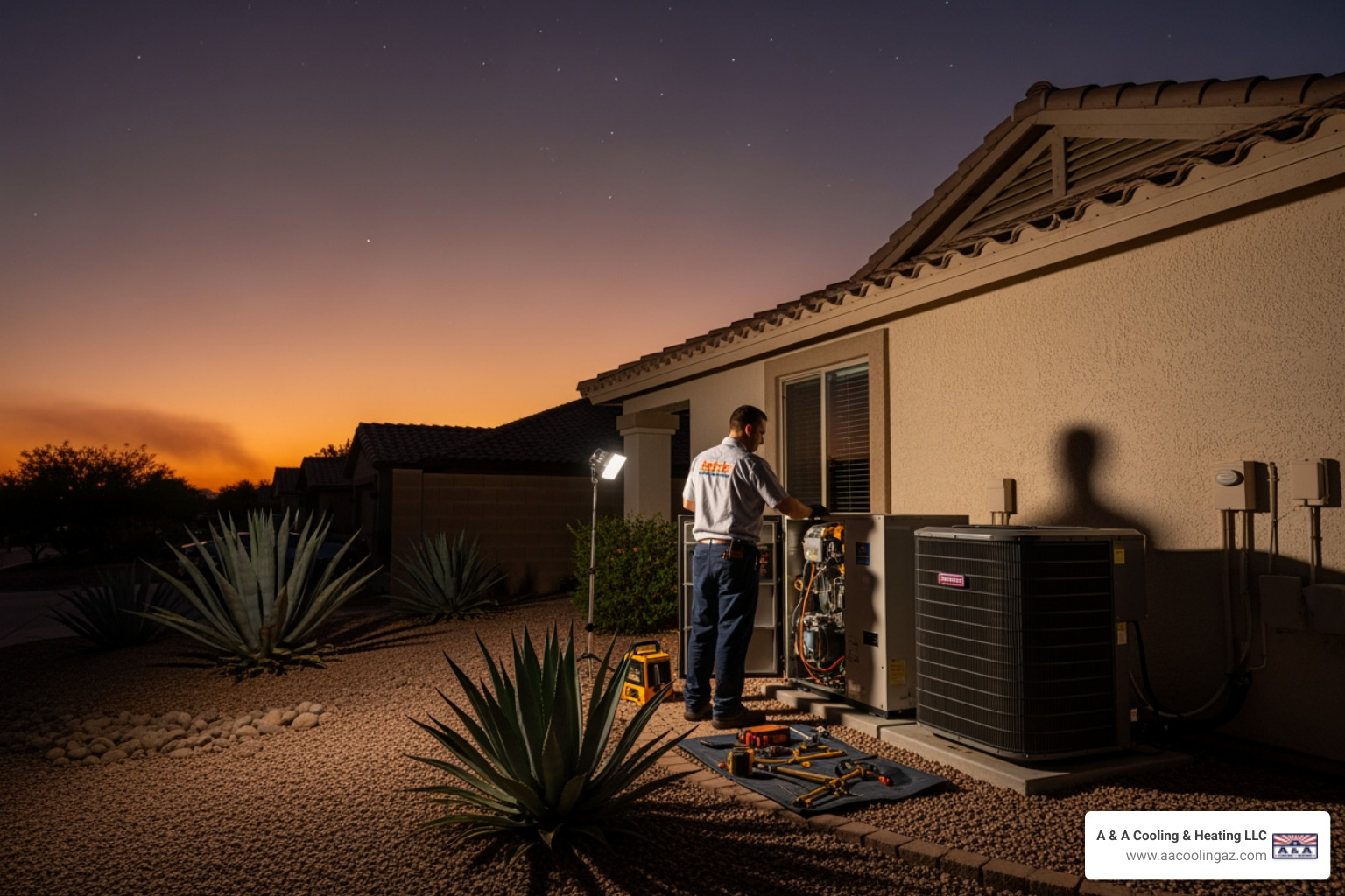 Don't Sweat It: Fast & Reliable Heat Pump Repair in Tempe, AZ, Day or Night