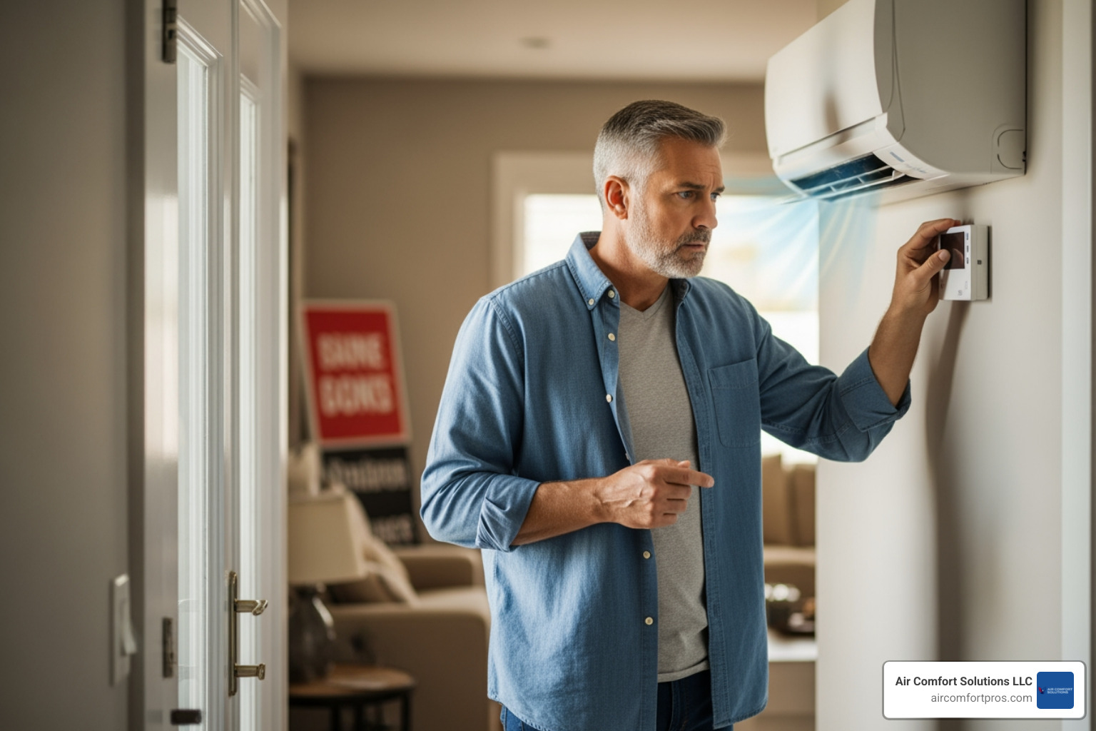 Infographic showing the top 5 signs your AC needs repair in Spring TX: 1) Warm air from vents, 2) Weak or inconsistent airflow, 3) Strange grinding or squealing noises, 4) System cycling on and off frequently, 5) Sudden spike in energy bills. Each sign includes a simple icon and brief description of what it indicates about your system's health. - ac repair in spring, tx Infographic showing the top 5 signs your AC needs repair in Spring TX: 1) Warm air from vents, 2) Weak or inconsistent airflow, 3) Strange grinding or squealing noises, 4) System cycling on and off frequently, 5) Sudden spike in energy bills. Each sign includes a simple icon and brief description of what it indicates about your system's health. - ac repair in spring, tx