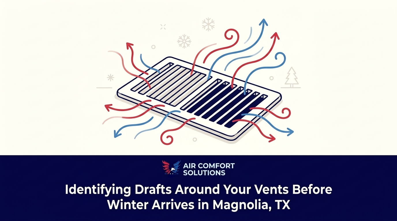Identifying Drafts Around Your Vents Before Winter Arrives in Magnolia