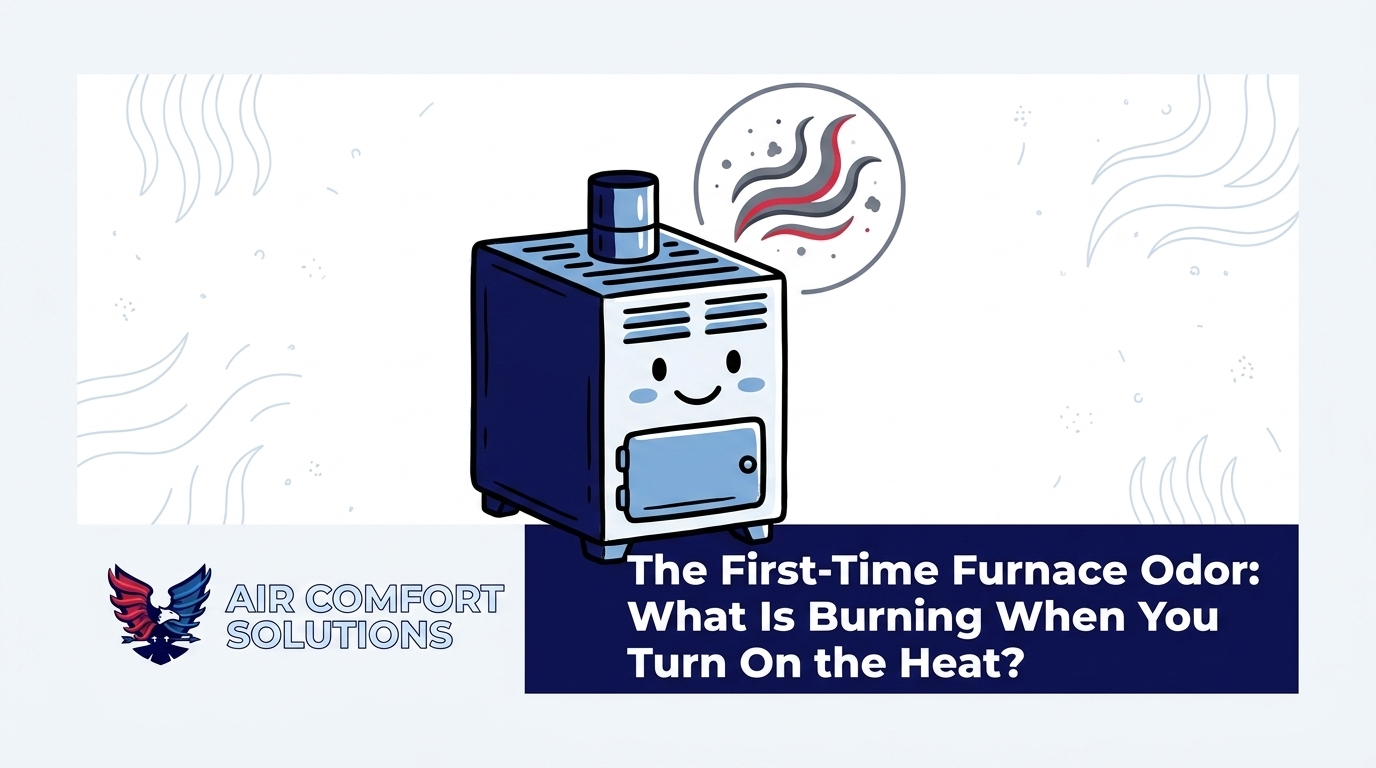 The First-Time Furnace Odor: What is Burning When You Turn on the Heat