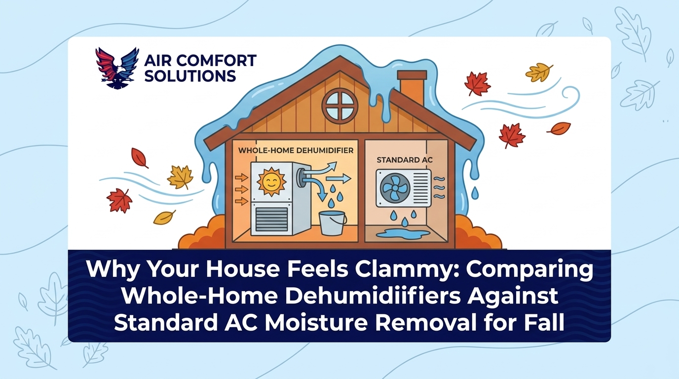 Comparing Whole-Home Dehumidifiers Against Standard AC Moisture Removal for Fall