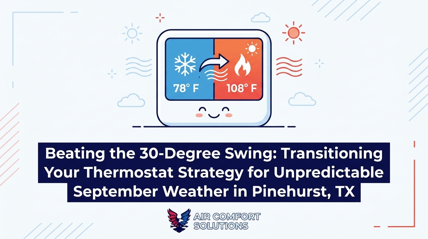 Transitioning Your Thermostat Strategy for Unpredictable September Weather in Pinehurst