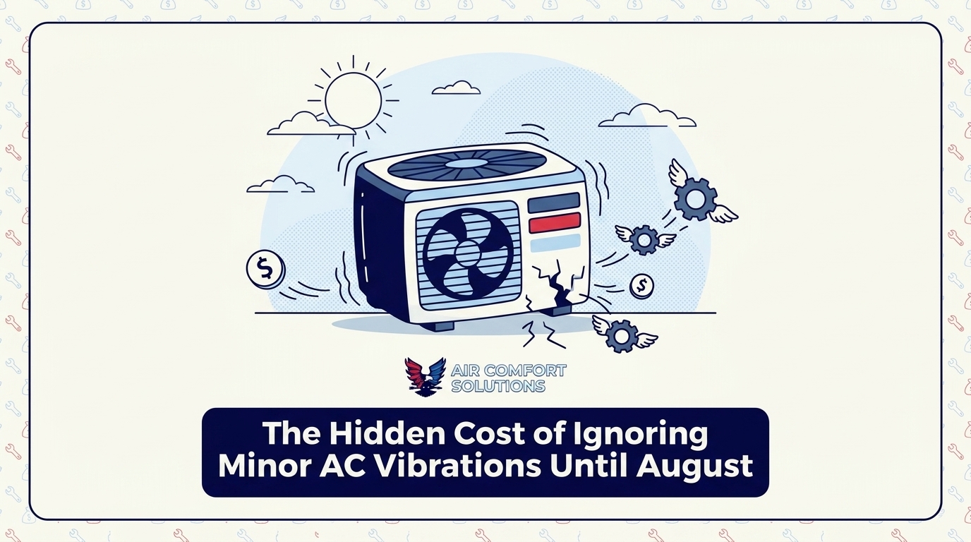 The Hidden Cost of Ignoring Minor AC Vibrations Until August