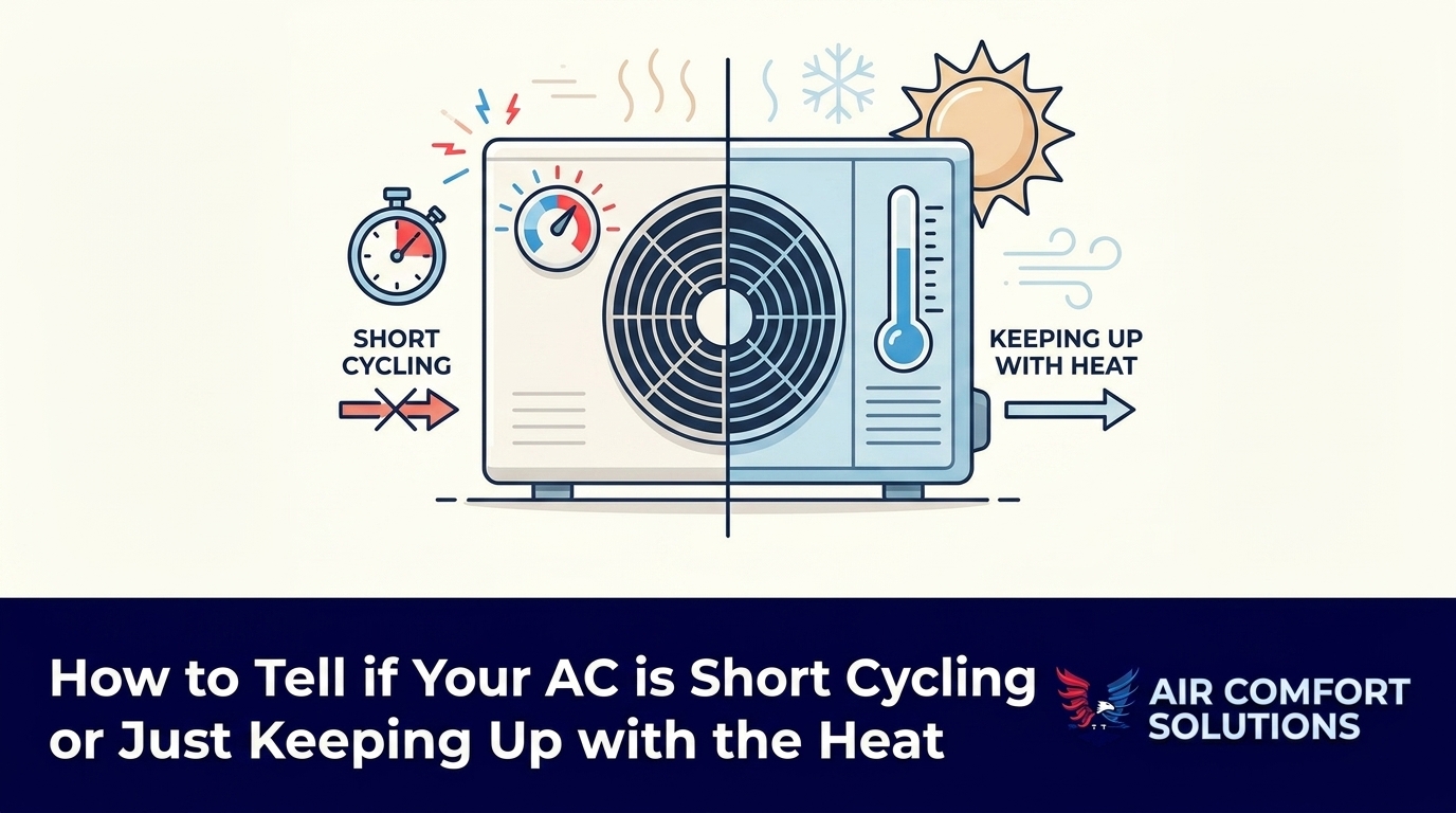 How to Tell if Your AC is Short Cycling or Just Keeping Up with the Heat